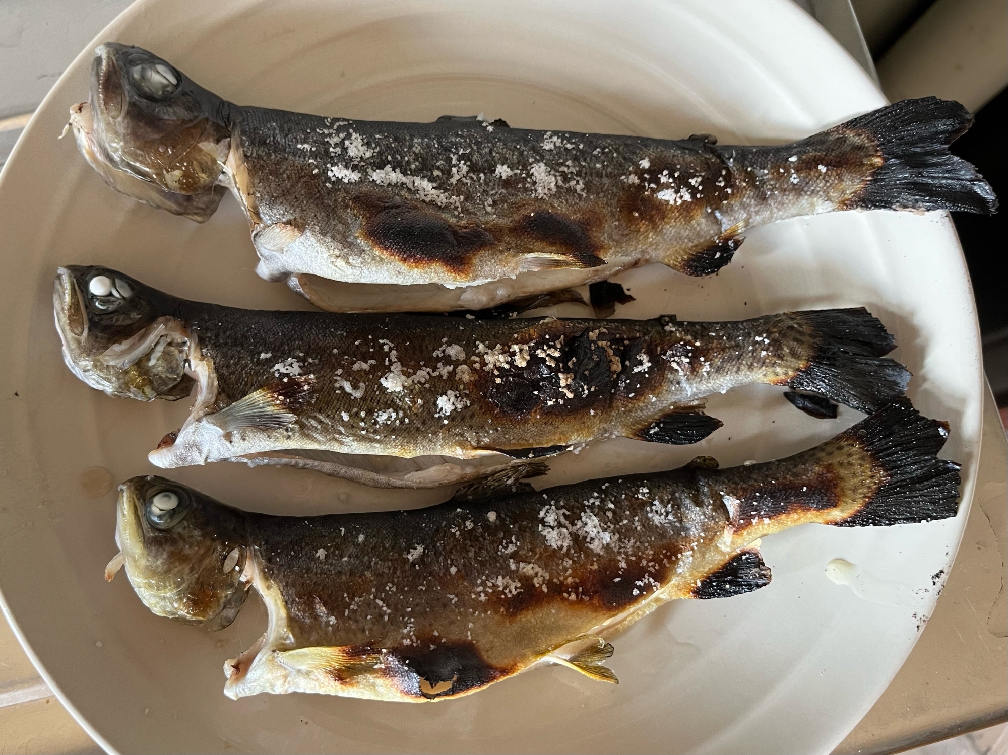 シンプル簡単 川魚 にじます の塩焼き レシピ 作り方 By ほくほく焼き芋 楽天レシピ