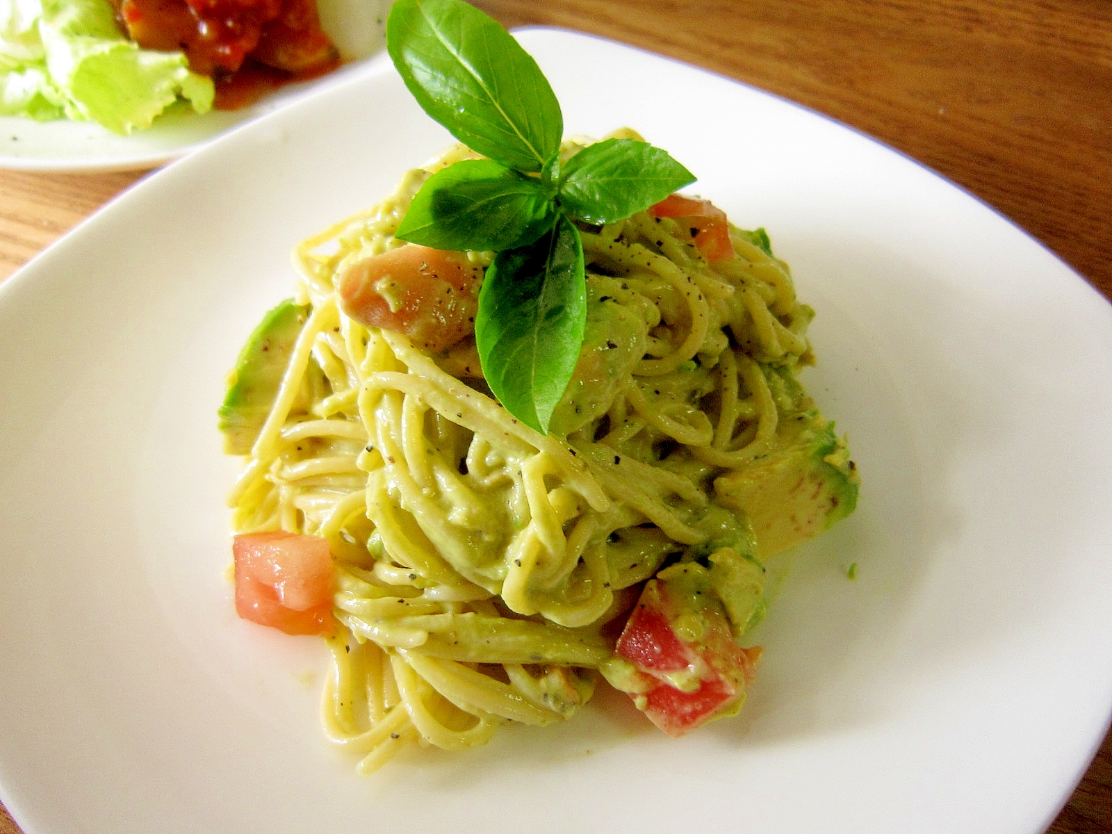 簡単 トマトとアボカドの冷製パスタ レシピ 作り方 By Cappuccio１１２４ 楽天レシピ