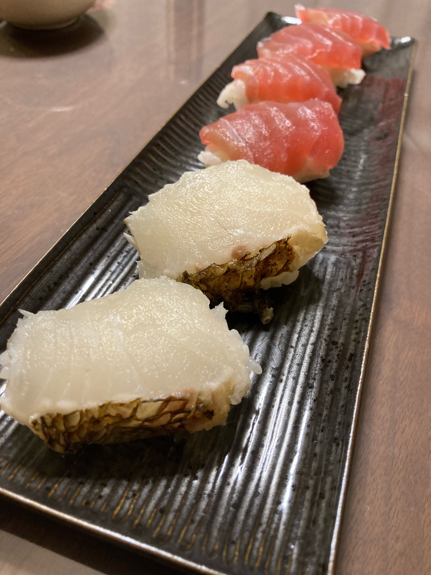 鯛の握り寿司 レシピ 作り方 By コロン S Kitchen 楽天レシピ