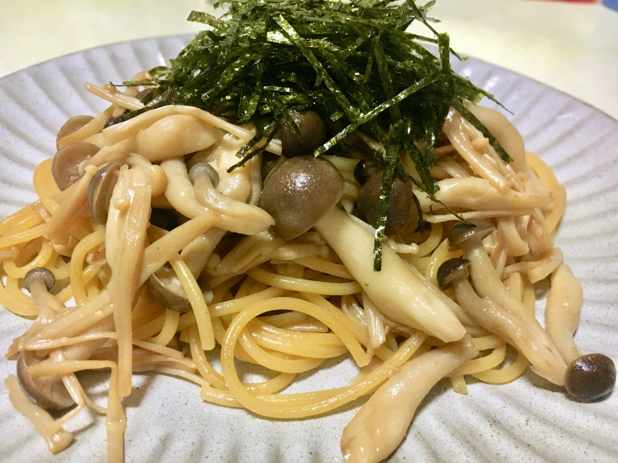 味付けほんだし酒醤油のみ 和風きのこパスタ レシピ 作り方 By 124 楽天レシピ