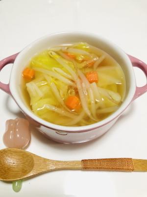 簡単野菜スープ つわり中の妊婦さんも食べられる レシピ 作り方 By 空飛ぶチャンドゥー ᵕᴗᵕ 楽天レシピ