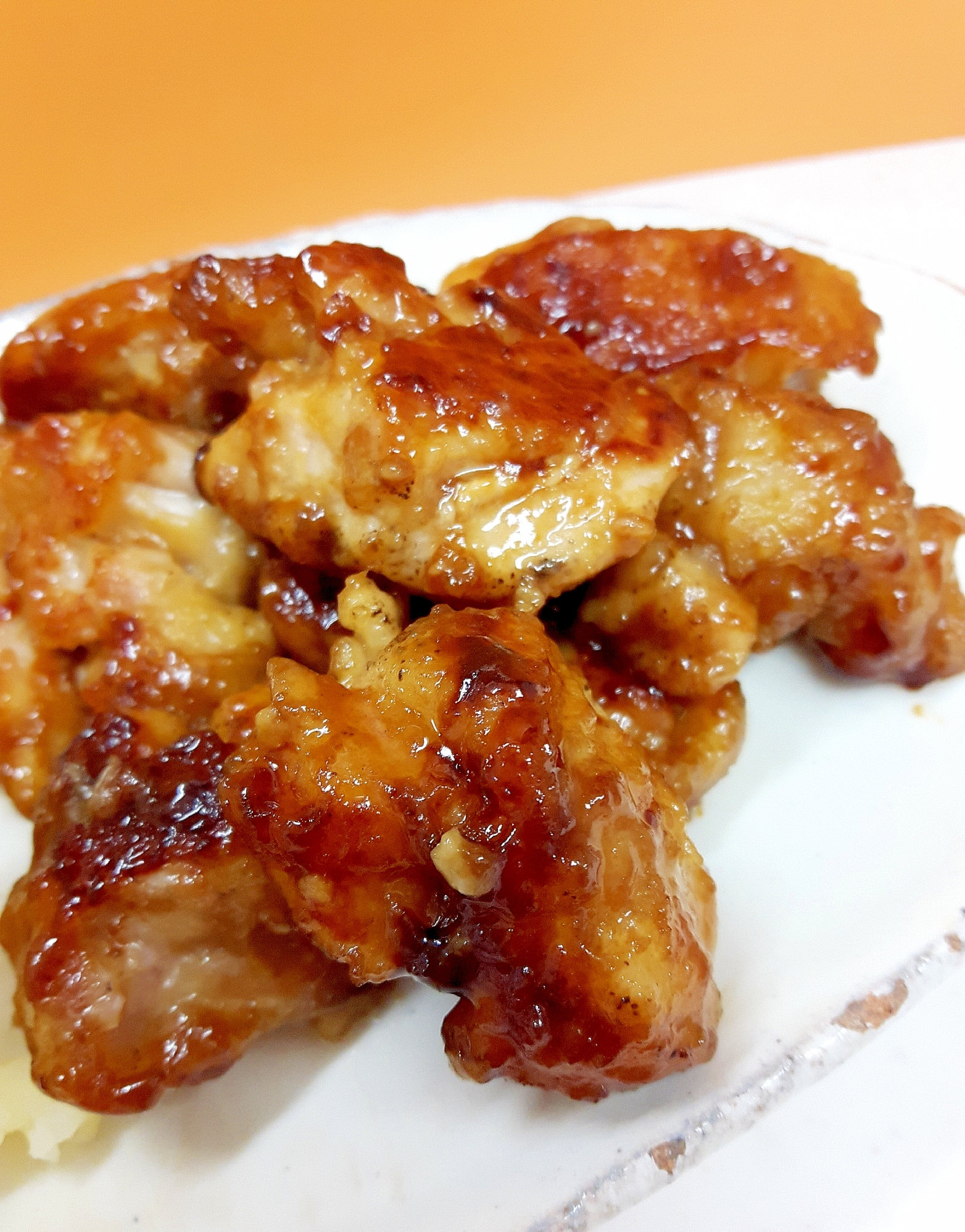 子供が喜ぶ定番 鶏もも肉の照り焼き レシピ 作り方 By Acchan66 楽天レシピ