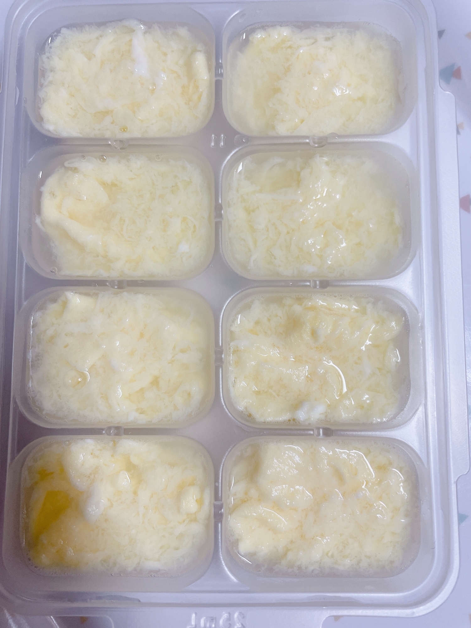 離乳食で便利 全卵の冷凍保存 レシピ 作り方 By まりきち 楽天レシピ