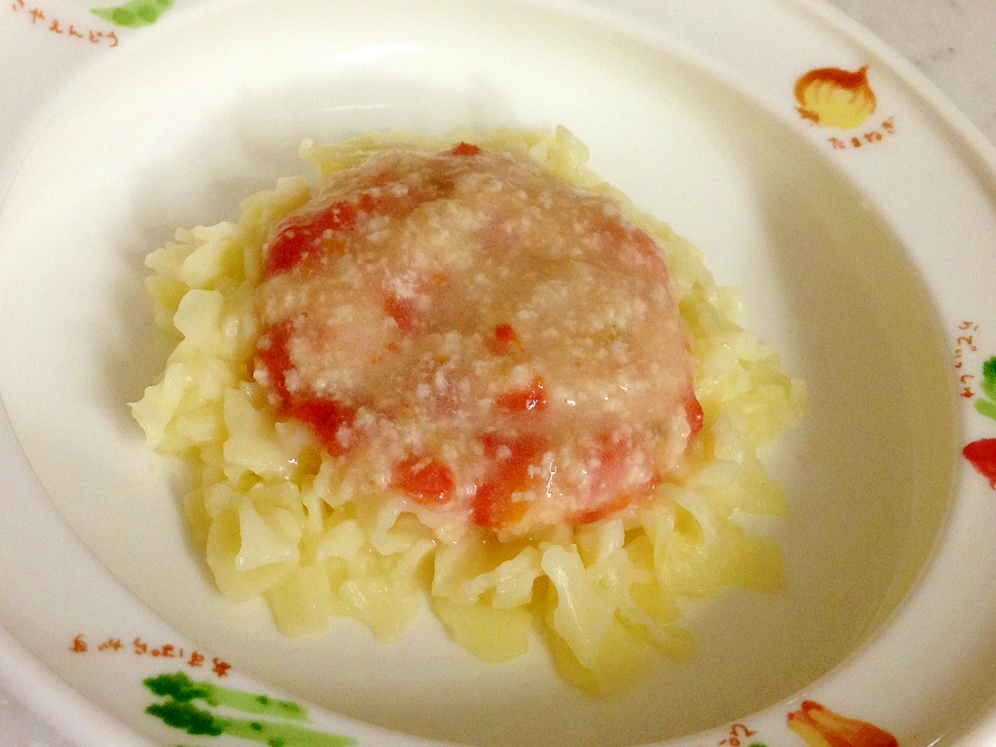 離乳食中期 鶏肉とトマトのクリームパスタ レシピ 作り方 By Hush Little Baby 楽天レシピ