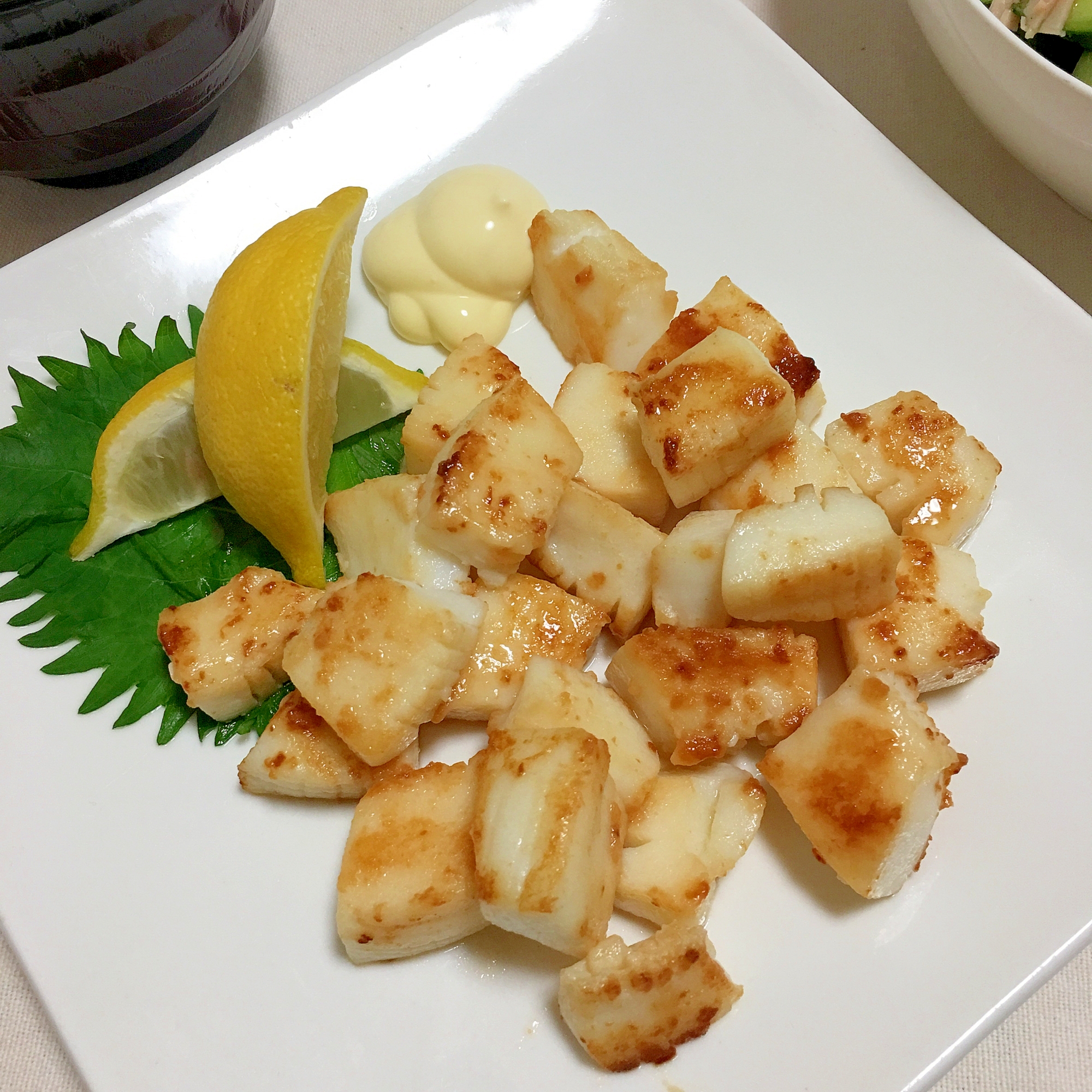 生レモンとマヨで食べます シンプル塩だけイカ焼き レシピ 作り方 By Kuuuma 楽天レシピ