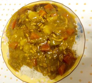 炊飯器調理 時短チキンキーマカレー レシピ 作り方 By りんりんりん 楽天レシピ