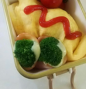 お弁当に ブロッコリーとチーズとハムで可愛い花束 レシピ 作り方 By シェリママ 楽天レシピ