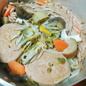 色々野菜つみれ蕎麦 レシピ 作り方 By あけぼのマジック 楽天レシピ