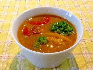 残ったカレーでつくる ヨーグルトカレースープ レシピ 作り方 By U Smyles 楽天レシピ