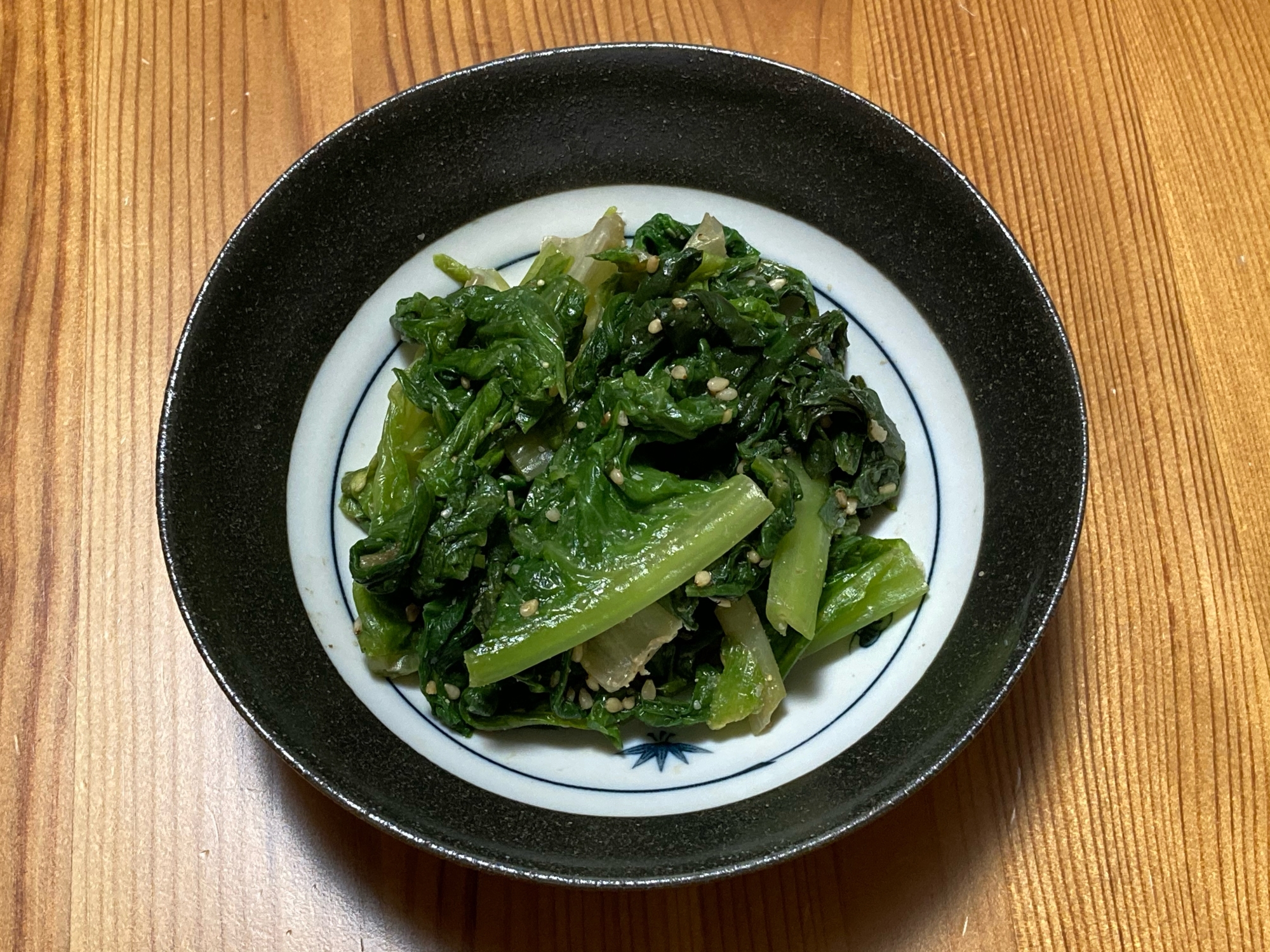 グリーンリーフの胡麻和え 和風サラダ レシピ 作り方 By Banikusa 楽天レシピ