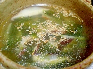 あおさ海苔の中華風スープ レシピ 作り方 By 帰って来たvan 楽天レシピ