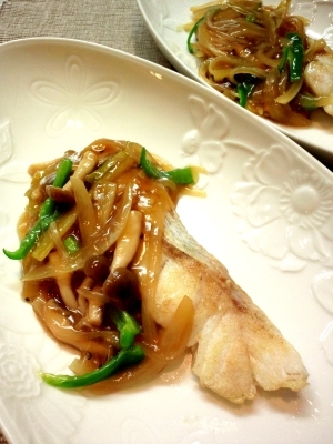 めんつゆとみりんで割烹の味 鱈の彩り野菜あん レシピ 作り方 By Fukuwajutu 楽天レシピ