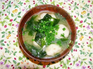 すり身の味噌汁 レシピ 作り方 By みかんママ55 楽天レシピ