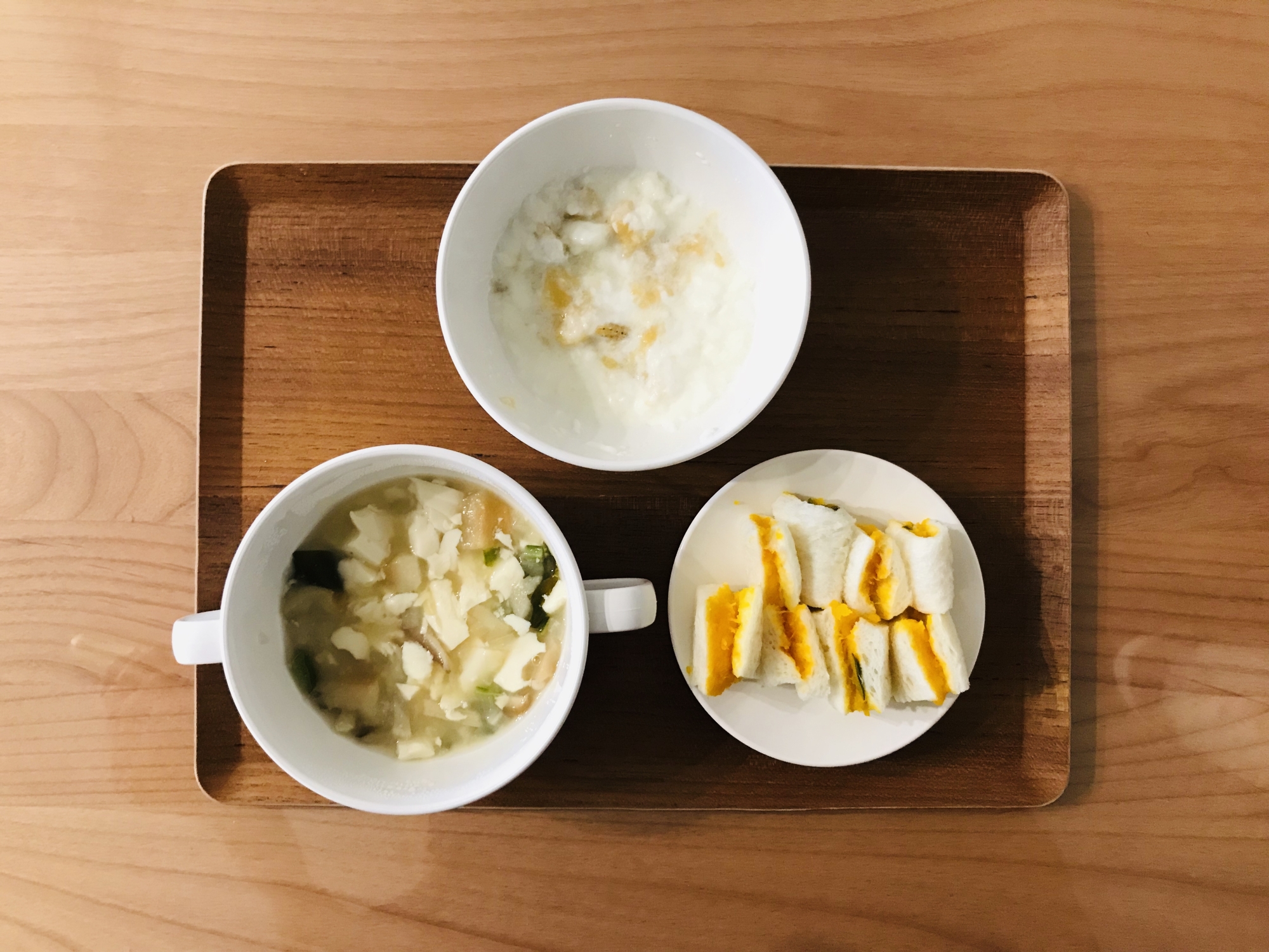 離乳食 ほっこり簡単朝ごはん レシピ 作り方 By つばきんちの まんま 楽天レシピ