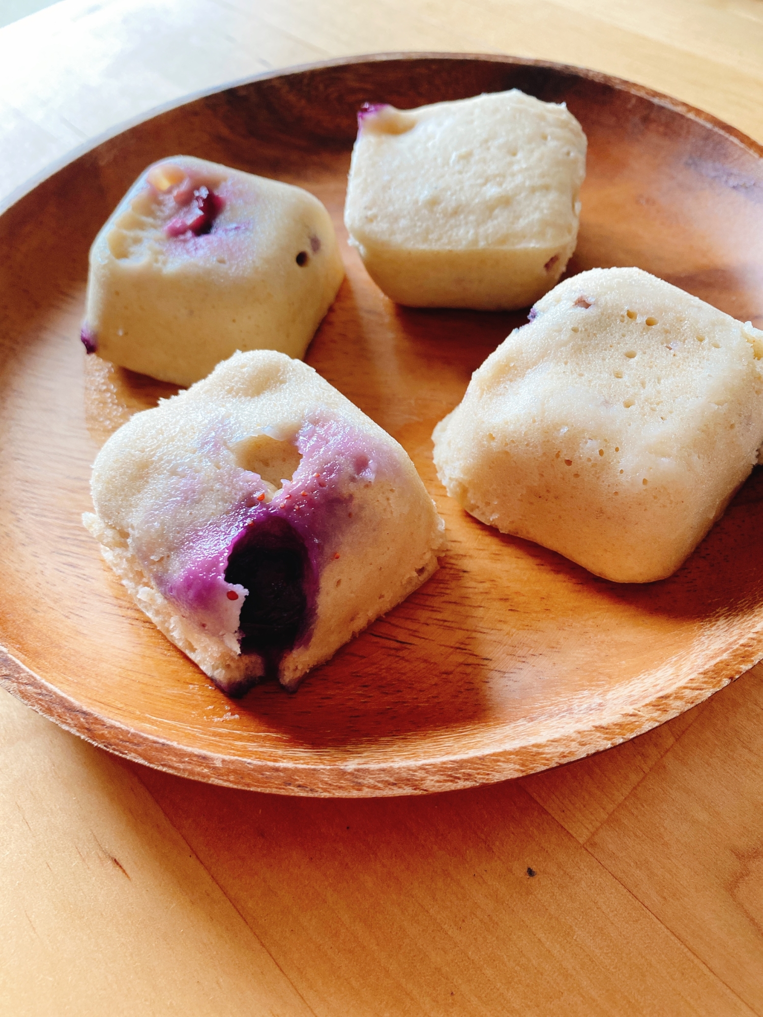 お菓子づくり 紫芋ペースト 糖質制限 ふわふわ豆腐ドーナツ クリアランス