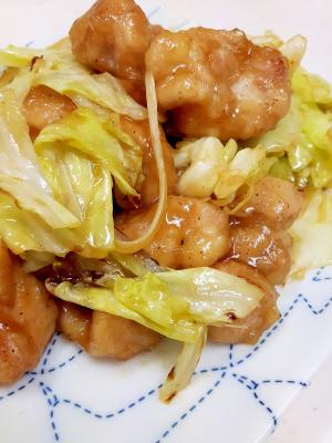 簡単 鶏もも肉とキャベツのバターポン酢炒め レシピ 作り方 By Acchan66 楽天レシピ