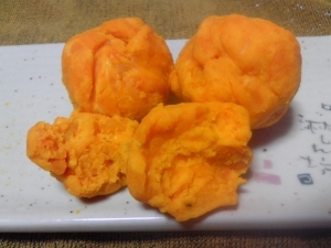レンジでチーズ入りかぼちゃきんとん レシピ 作り方 By Neko6084 楽天レシピ