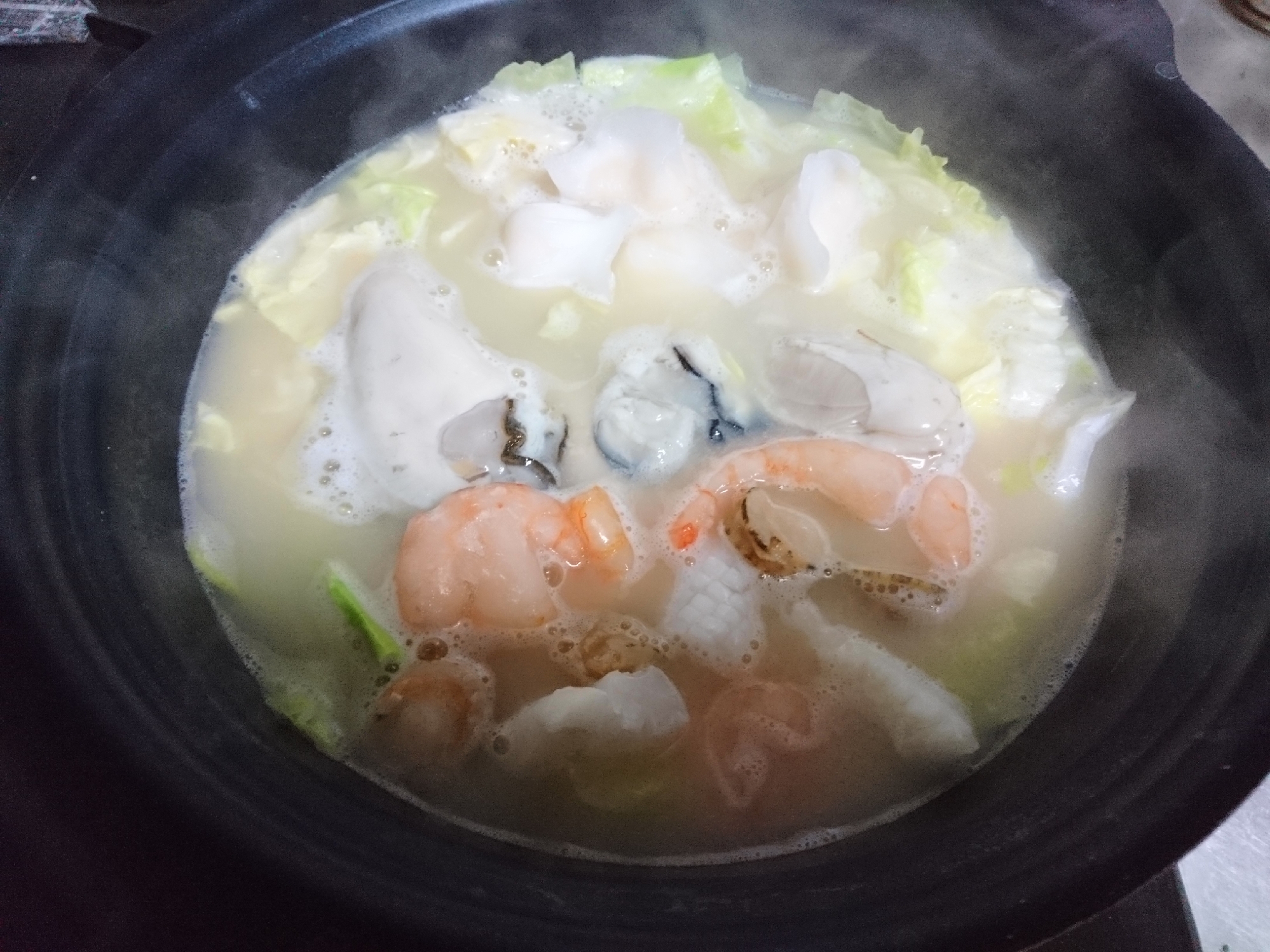 海鮮鍋 レシピ・作り方 by マリン77597｜楽天レシピ