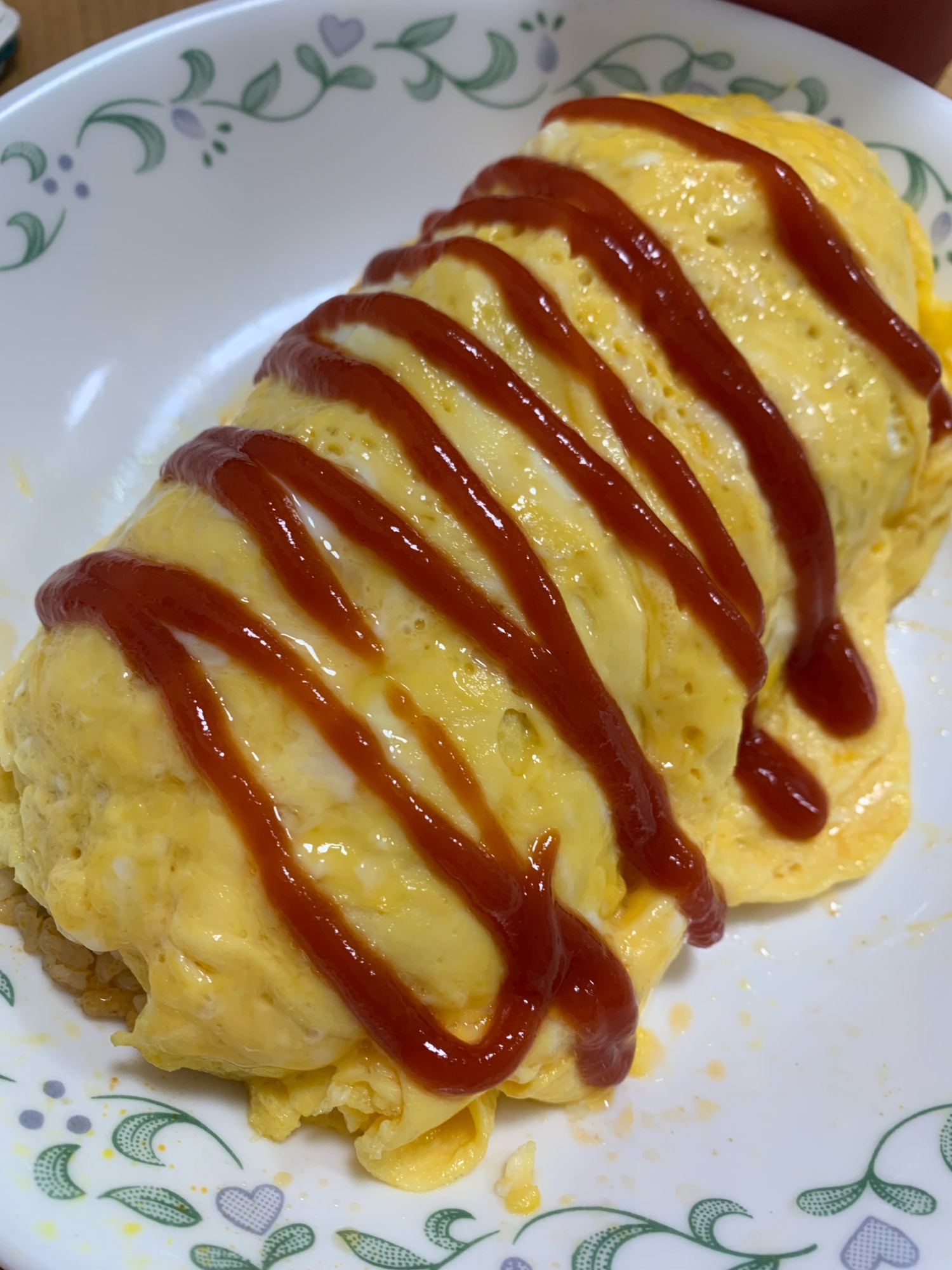 卵はそっと乗せるだけ 簡単オムライス レシピ 作り方 By Yopipi 楽天レシピ