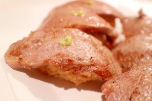 簡単おもてなし カルビとご飯で絶品1皿 肉寿司 レシピ 作り方 By Seika A 楽天レシピ