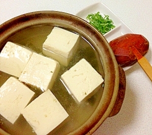 湯豆腐のたれ ねぎ醤油 レシピ 作り方 By きばな 楽天レシピ