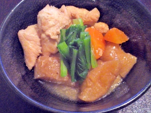 煮汁がじゅわ っ 凍み大根 と鶏肉の煮物 レシピ 作り方 By Fukuwajutu 楽天レシピ