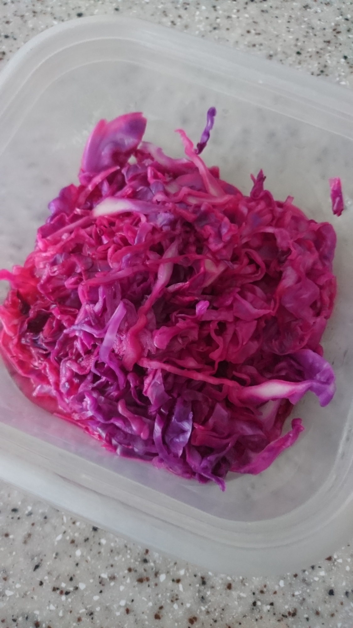 紫キャベツのオリゴ糖漬け レシピ 作り方 By ワタシの料理日記 楽天レシピ