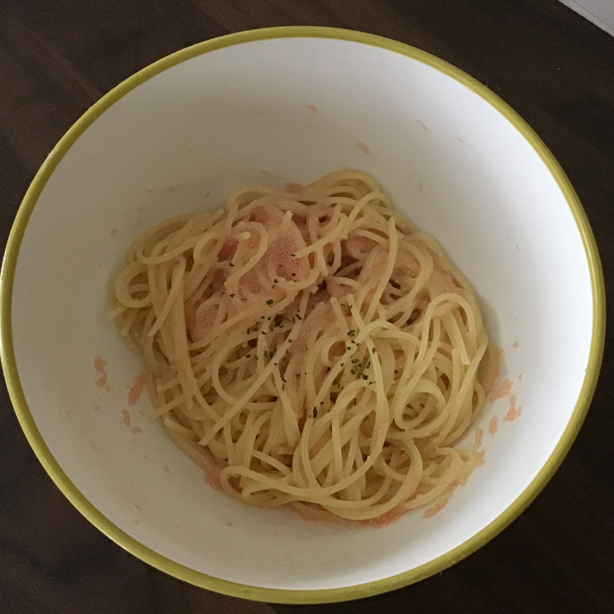 さっぱり美味しい明太子パスタ