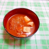 キムチと豆腐のお味噌汁 レシピ 作り方 By メリッコ 楽天レシピ